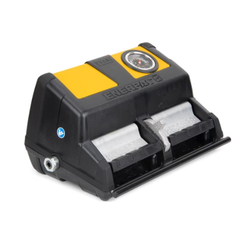 An Image Showing The Enerpac XA11 Air Driven Hydraulic Pump, Single-Acting, 1 L