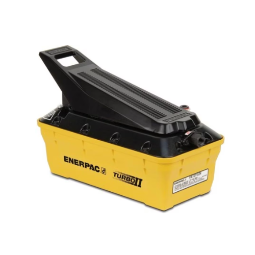 An Image Showing The Enerpac PATG1102N Turbo II Air Hydralic Pump, 3-Way Treadle, 2 Liter